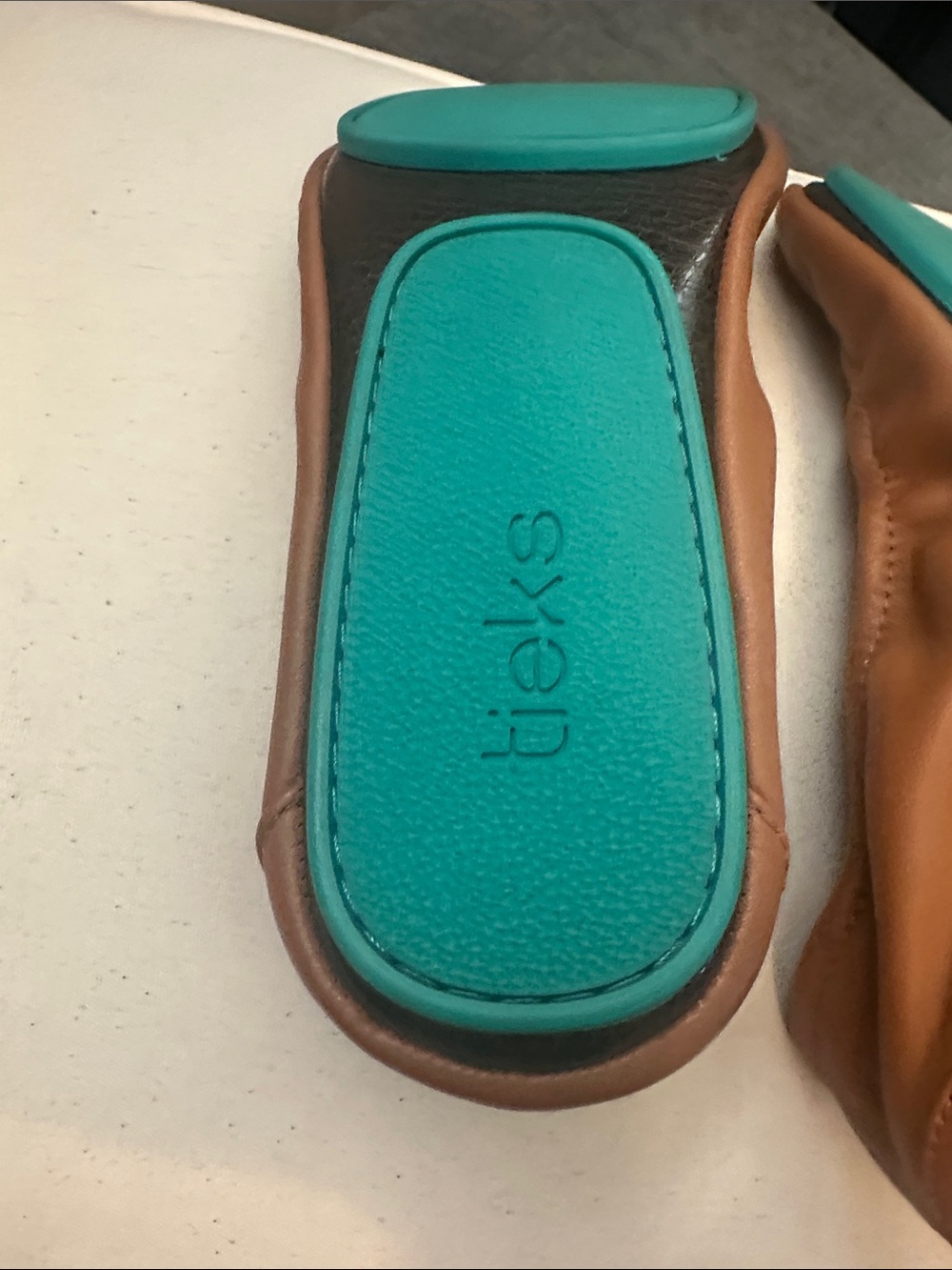 Tieks- chestnut size 10 - Picture 14 of 16